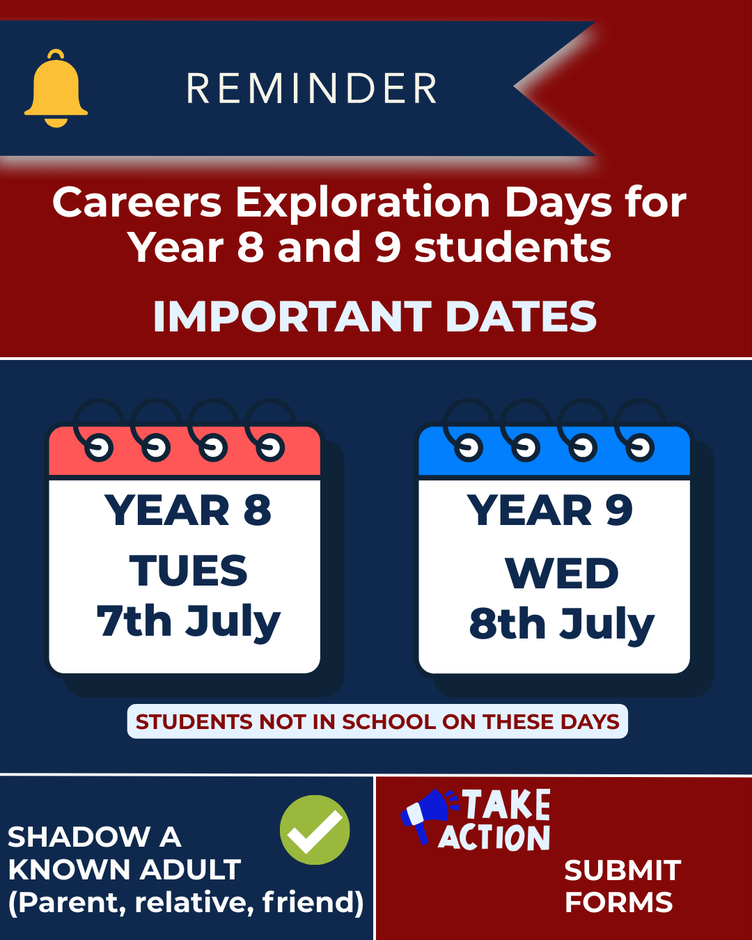 Years 8 & 9 Work Experience 