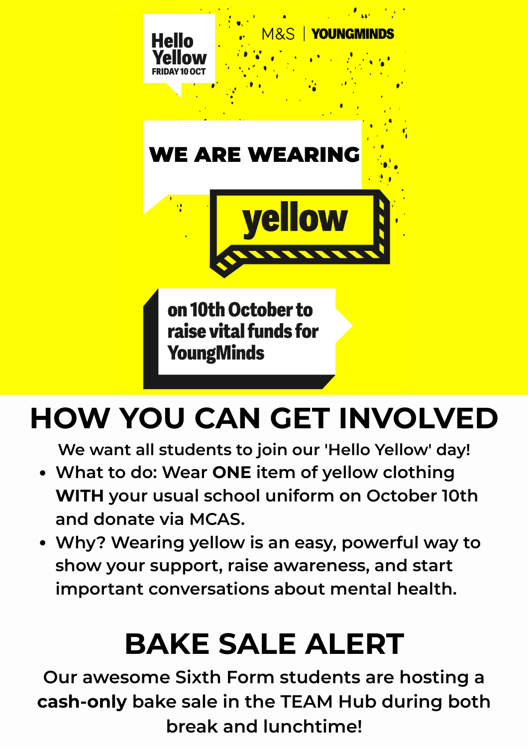 We are wearing Yellow