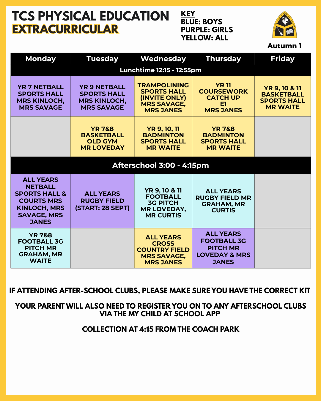 PE Wider Curriculum PE Wider Curriculum