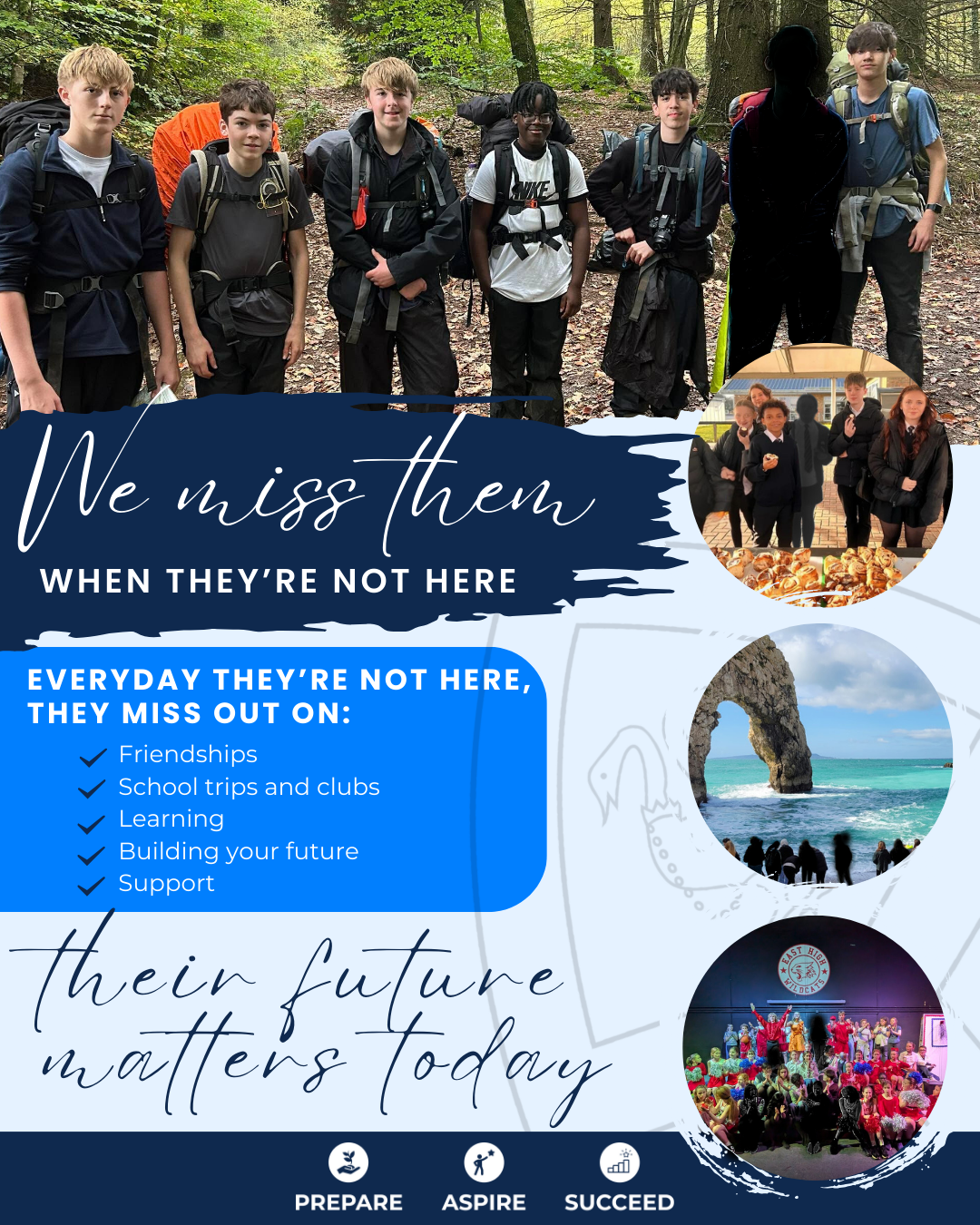 We miss them when they're not here