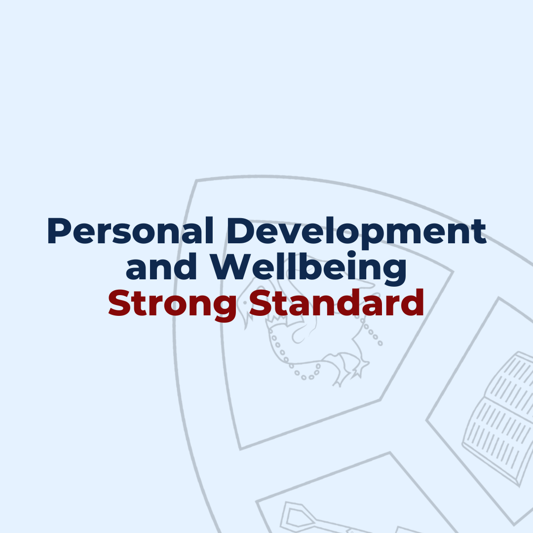 Personal Development and Wellbeing Strong Standard