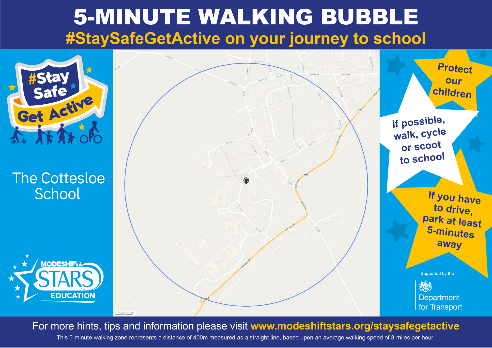 5 Min Walking Bubble 